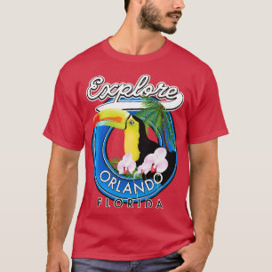 Camiseta Parche de viaje Orlando Florida