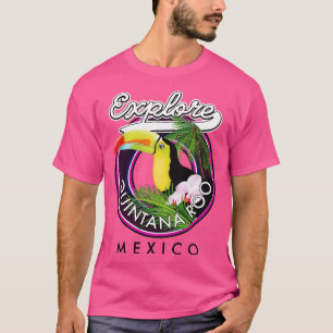 Camiseta Parche de viaje Quintana Roo holbox beach méxico