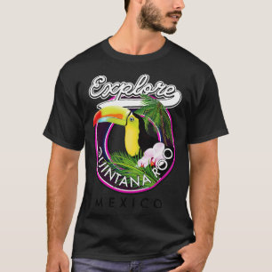 Camiseta Parche de viaje Quintana Roo holbox beach méxico