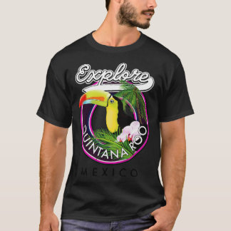 Camiseta Parche de viaje Quintana Roo holbox beach méxico