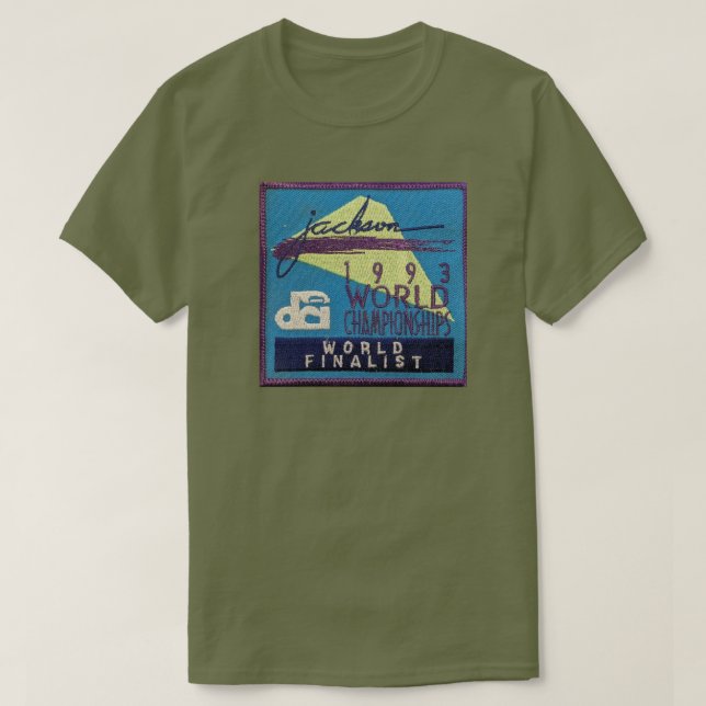 Camiseta Parche final de DCI de Jackson Mississippi 1993 (Diseño del anverso)