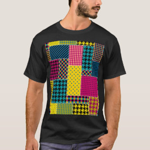 Camiseta Parche geométrico: fondo transparente Rectangle