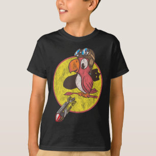 Camiseta Parche Piloto De Combatientes De La Segunda Guerra
