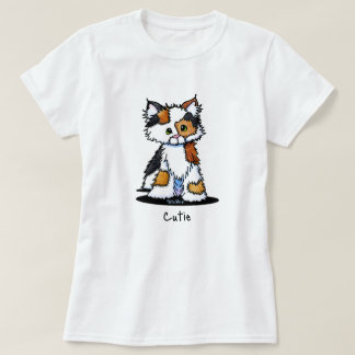 Camiseta Parches de Calico Cat