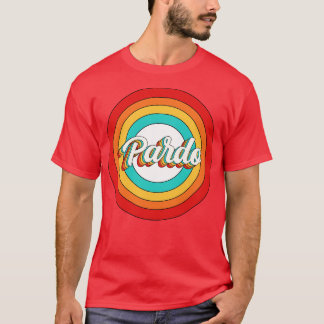 Camiseta Pardo Nombre Shirt Vintage Pardo Circle