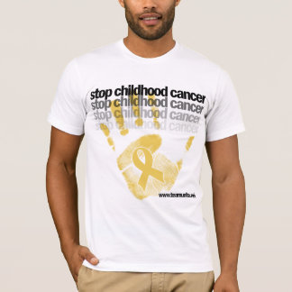 Camiseta Pare al cáncer de la niñez