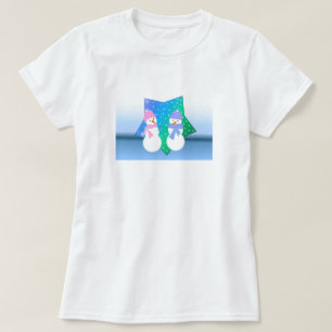 Camiseta Pare de muñecos de nieve festivos