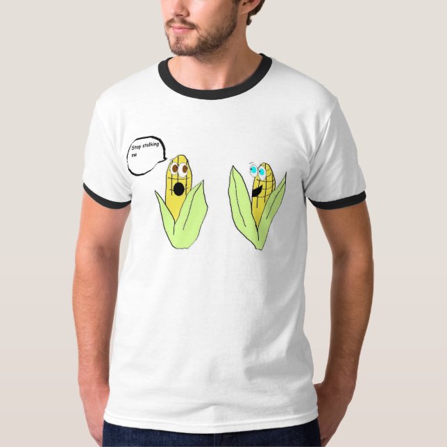 Camiseta Pare el acechar de mí (Anverso)