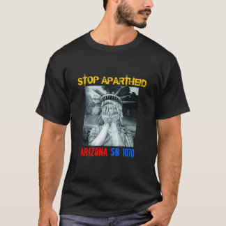 Camiseta Pare el apartheid