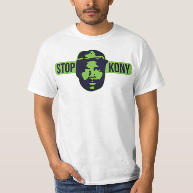Camiseta pare el arte pop kony (Anverso)