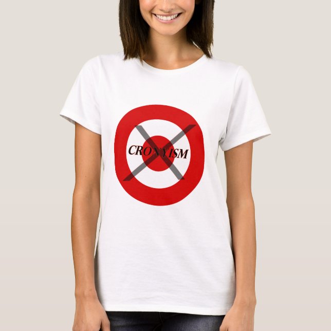 Camiseta Pare el cronismo I (Anverso)