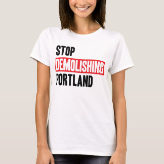 Camiseta Pare el demoler de Portland - colores claros,