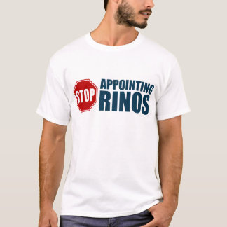 Camiseta Pare el designar de RINOs