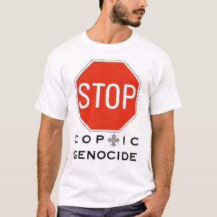 CAMISETA PARE EL GENOCIDIO COPTO