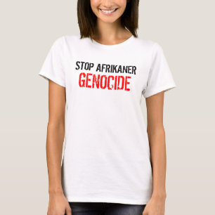 CAMISETA PARE EL GENOCIDIO DEL AFRIKANER