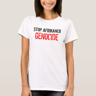 CAMISETA PARE EL GENOCIDIO DEL AFRIKANER
