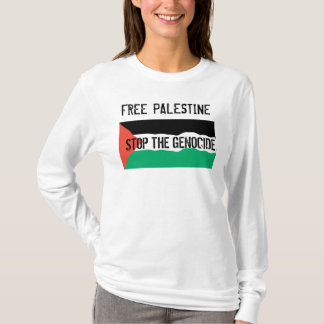 CAMISETA PARE EL GENOCIDIO PALESTINO