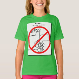 Camiseta Pare el inclinar