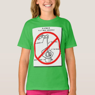 Camiseta Pare el inclinar
