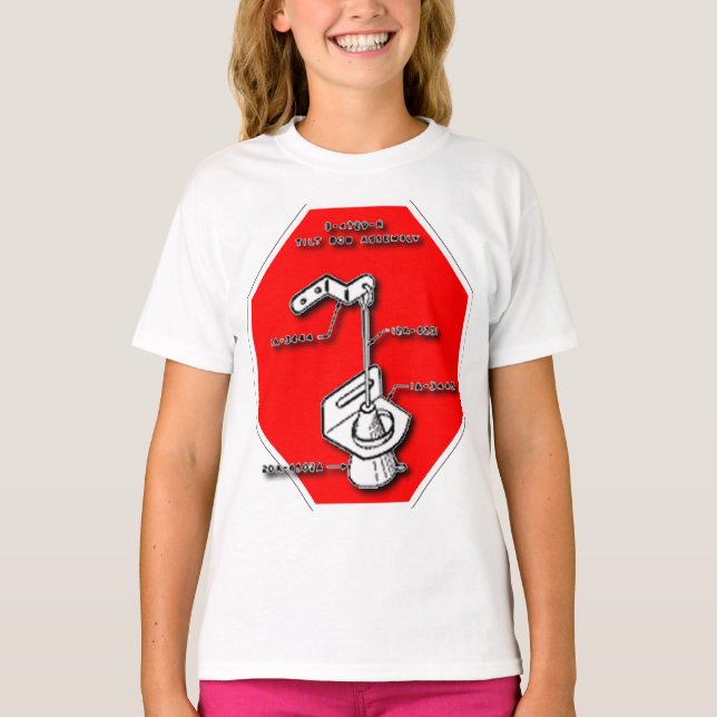 Camiseta Pare el inclinar (Anverso)