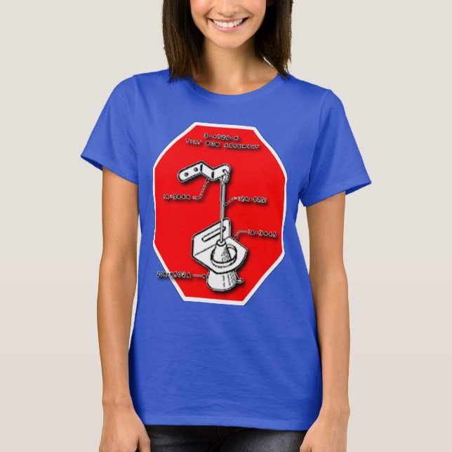 Camiseta Pare el inclinar (Anverso)