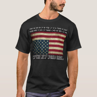 Camiseta Pare el nuevo orden mundial Thomas Jefferson