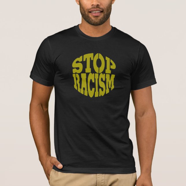 Camiseta Pare el racismo (Anverso)