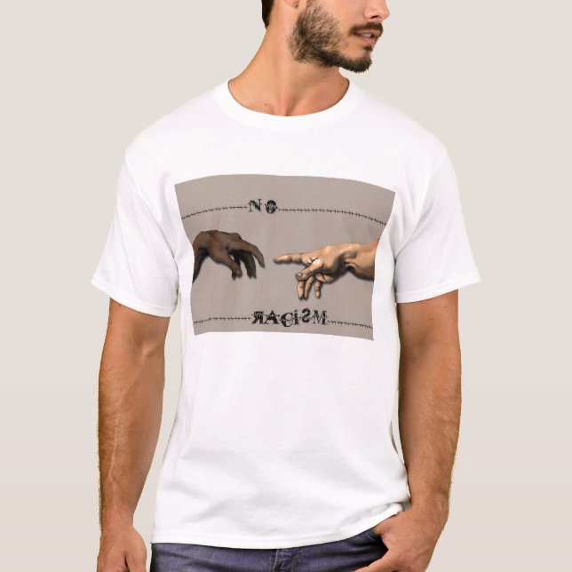 CAMISETA ¡PARE EL RACISMO!! (Anverso)