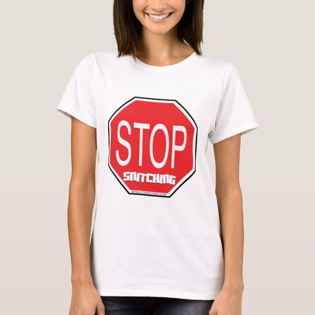 Camiseta Pare el ratear (Anverso)