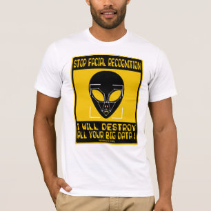 Camiseta Pare el reconocimiento facial