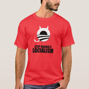 CAMISETA PARE EL SOCIALISMO DE OBAMA
