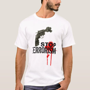 Camiseta Pare el terrorismo