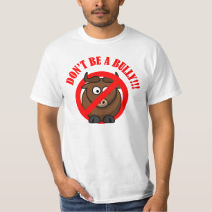 Camiseta Pare el tiranizar ahora: No tiranice la prevenció