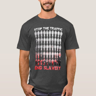 Camiseta Pare el tráfico del ser humano