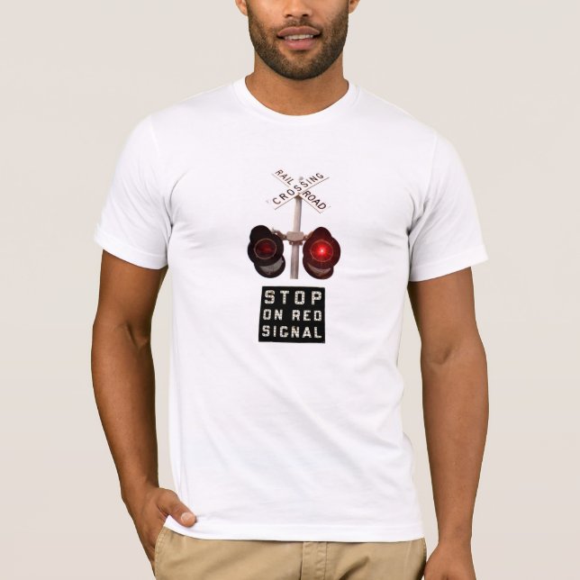 Camiseta Pare en señal roja (Anverso)