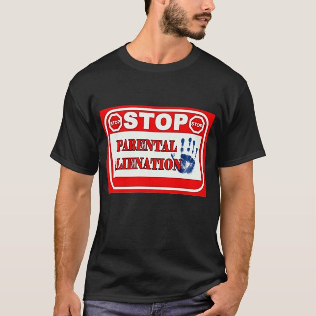 Camiseta Pare la enajenación parental (Anverso)