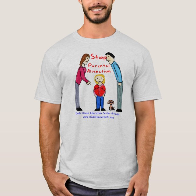 Camiseta Pare la enajenación parental (Anverso)