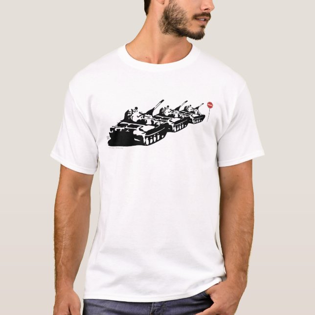Camiseta Pare la guerra (Anverso)