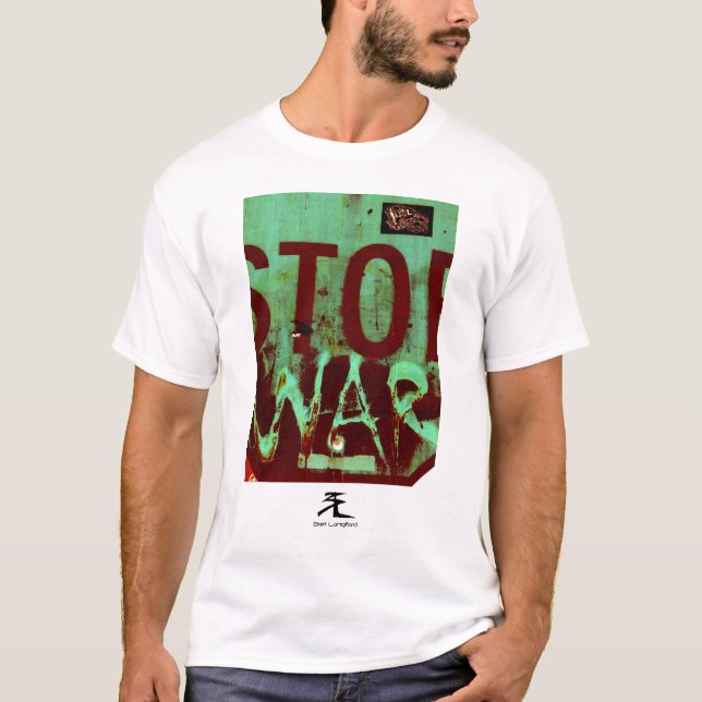 Camiseta ¡Pare la guerra! (Anverso)