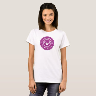 Camiseta Pare la guerra en mi estante - conciencia del