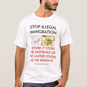 CAMISETA PARE LA INMIGRACIÓN ILEGAL