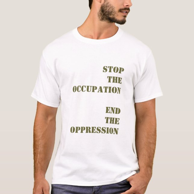 CAMISETA PARE LA OPRESIÓN (Anverso)