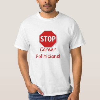 Camiseta ¡Pare, los políticos de la carrera! LÍMITES DE