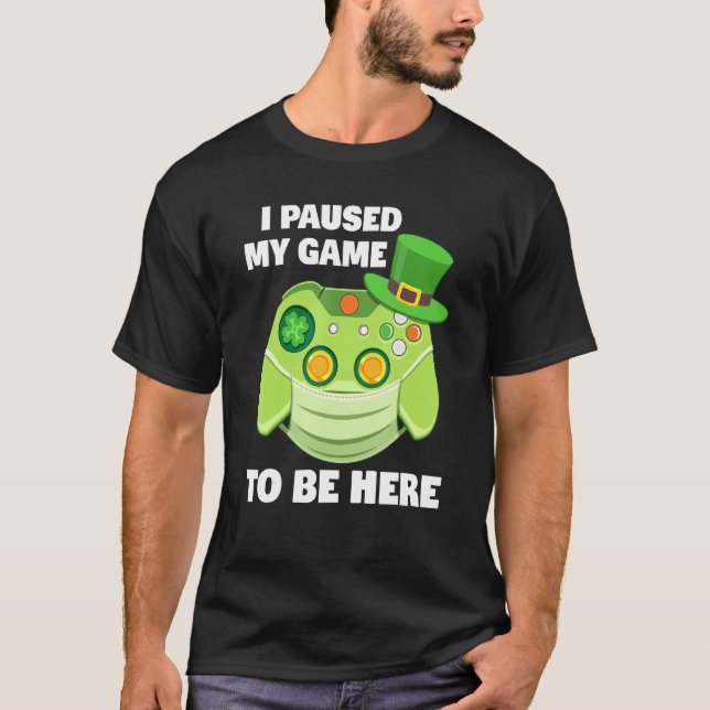 Camiseta Paré Mi Juego Para Estar Aquí Máscara De Cuarenten (Anverso)