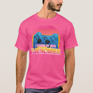Camiseta Paré Mi Juego Para No Estar En Ninguna Parte Retro