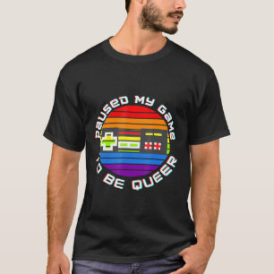 Camiseta Paré Mi Juego Para Ser Orgullo Queer De Teelgbtq P