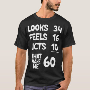 Camiseta Parece 34 Sentimientos 16 Hechos 10 Que Me Hacen 6