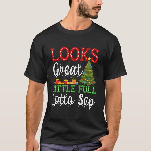 Camiseta Parece genial, poco lleno de savia (Anverso)