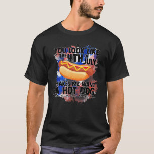Camiseta Parece Que El 4 De Julio Me Hace Querer Un Calor