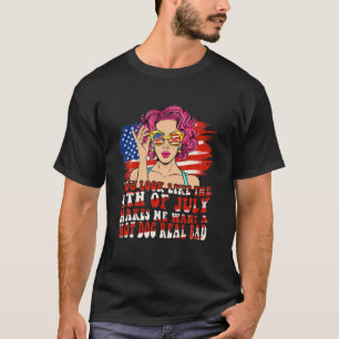 Camiseta Parece Que El 4 De Julio Me Hace Querer Un Calor